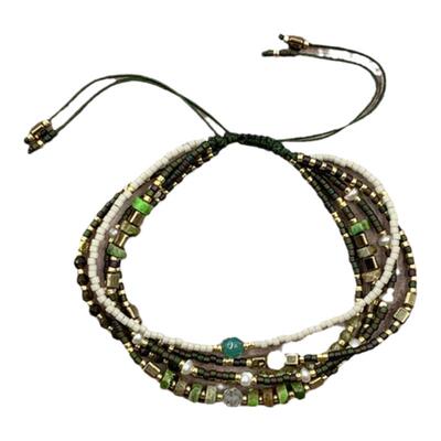 vikiko红纹石闺蜜礼物手链绳