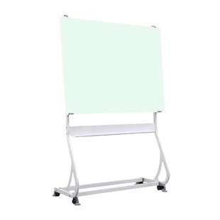 磁性钢化玻璃支架式白板移动式防爆耐磨稳固支架式可移动玻璃白板