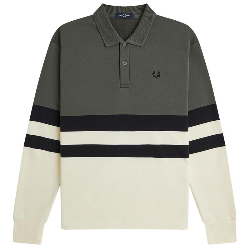 FREDPERRYpolo领拼色卫衣