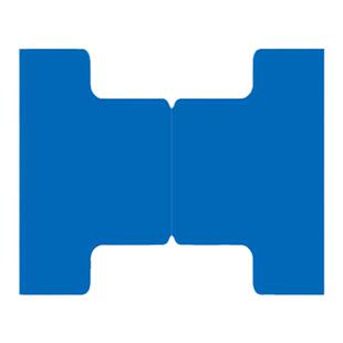 字母索引贴字典A-Z彩色标签贴纸数字资料不干胶标签指引分页贴