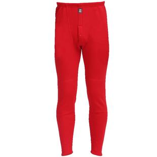 小护士本命年保暖裤男士加绒加厚大红色秋裤女宽松打底棉毛裤衬裤