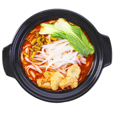 湖南即食泡面干切猛辣栖凤渡鱼粉