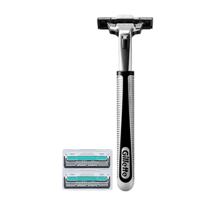 吉列威锋双层刀片男士剃须刀非吉利手动刮胡刀刀头