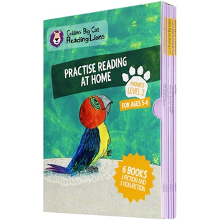 Big Cat Reading Lions-Level 2 柯林斯大猫分级阅读套装书 第2级进口原版英文书籍