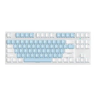 前行者无线蓝牙机械键盘静音女生办公用三模游戏青茶红轴108/87键