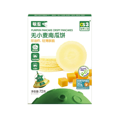 敏星无小麦薄脆风吹无麸质饼干