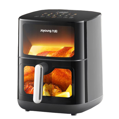 九阳空气炸锅家用新款免翻面可视电炸锅多功能大容量电烤箱烹饪机