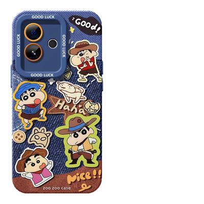 适用真我gt8pro手机壳女款gt7保护套realme硅胶gt5全包gt2pro防摔gt大师探索版外壳9牛仔小新neo7软壳gtneo6