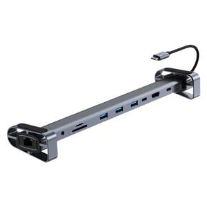 笔记本拓展坞带支架typec拓展器