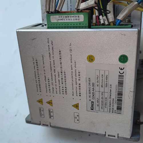 步科CD420AA000伺服驱动拆机成色好220