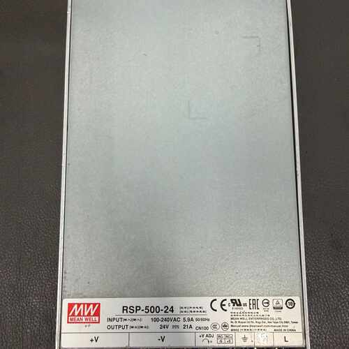 溢价-明纬  RSP-500-24 开关电源，24V 21A，50