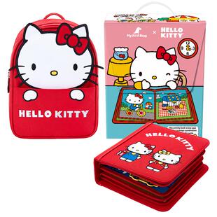 三丽鸥hellokitty凯蒂猫大眼蛙联名早教布书宝宝土豪书周岁礼物