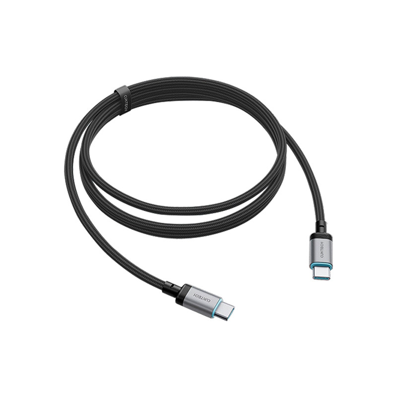 CUKTECH酷态科CP编织6A充电线0.15m曜石黑240W MAX闪充 14.04元 - 折送网