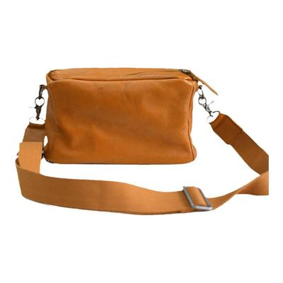 仟佰格牛皮包斜挎包复古枕头包