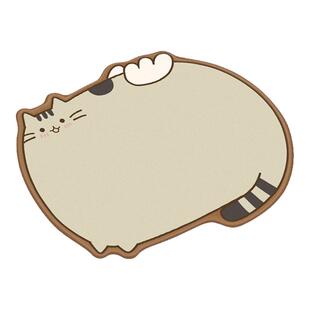 创意鼠标垫飞翔猫咪女生个性可爱办公家用桌面垫电脑异型防滑垫子