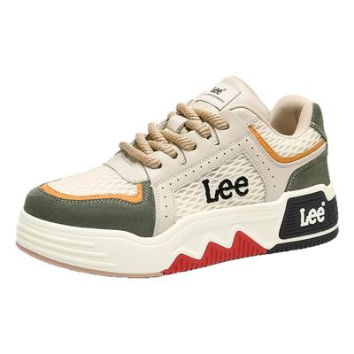Lee男鞋新款透气网面休闲板鞋