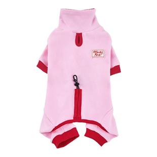 mookipet宠物狗狗四脚衣服新款雪纳瑞比熊小型犬过年德绒冬季保暖