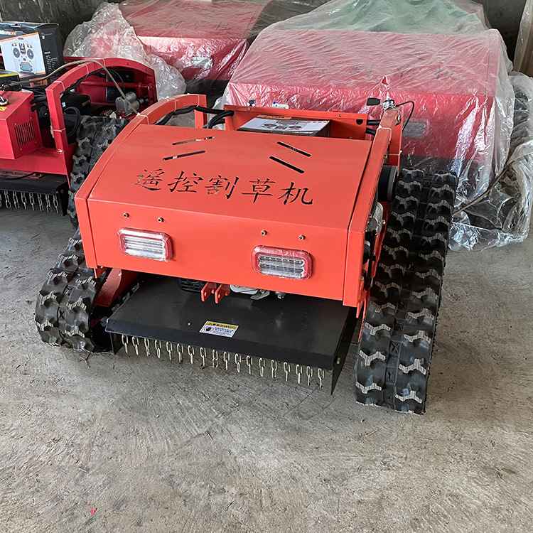 一件定做履带式自走割草机履带农田花坛除草机多功能小型除草机
