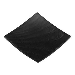 侘寂风实木碳化杯垫泡茶禅意隔热垫杯托茶道配件原木高级感置物垫