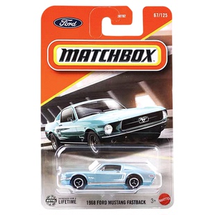 MATCHBOX火柴盒城市交通合金小车模型儿童玩具1968野马肌肉车25M