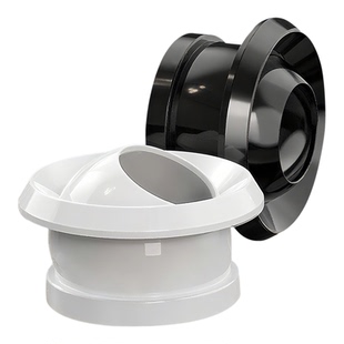 abs圆形球喷风口中央空调球形带调节阀新风系统排出风口射流