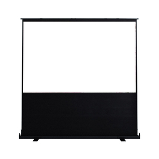 酷米粒投影仪地升幕 手拉幕布 户外露营高清投影幕布 便携式 可收缩