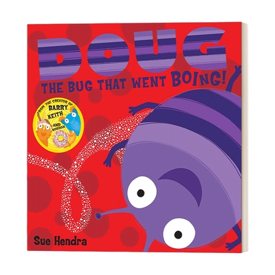 英文原版绘本 Doug The Bug 虫子道格的冒险 微观世界是什么样子 Sue Hendra 绘本 英文版 进口英语原版书籍