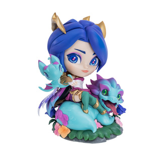 英雄联盟LOL神龙尊者苍龙艾希手办周年限定款摆件游戏周边