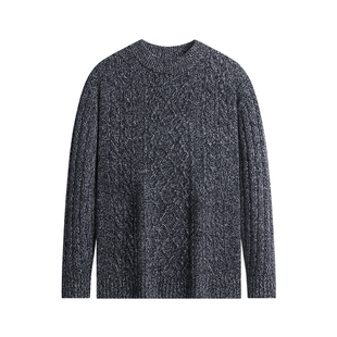 杉杉男士毛衣2025新款冬纯绵羊毛打底衫半高领内搭上衣加厚针织衫