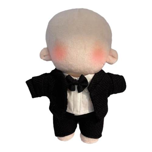 现货棉花娃娃10cm/15cm/20cm/娃衣西服西装衬衫套装男娃帅气衣服