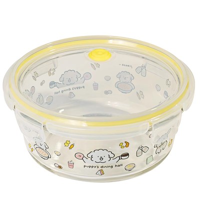 微波炉加热专用饭盒食品级玻璃碗