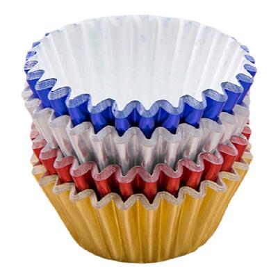 金银色加厚蛋糕圆形包装防油纸托