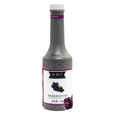 欧本葡萄桑葚果粒浓缩果汁1.2kg