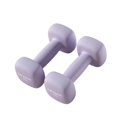 lexi乐系新款磨砂实心铸铁小哑铃