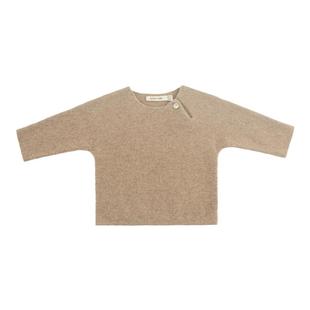 ArborTree 亲密 小山羊绒宝宝肩开上衣羊绒衫 秋冬针织套头毛衣