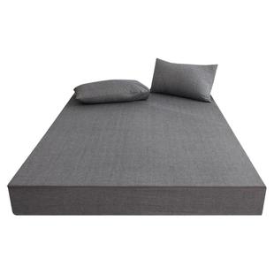 水洗全棉六面全包床笠可拆卸拉链席梦思保护套防滑罩床上纯色套