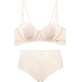 歌瑞尔性感蕾丝内衣女软钢圈上托舒适2026新款高颜值轻薄文胸罩