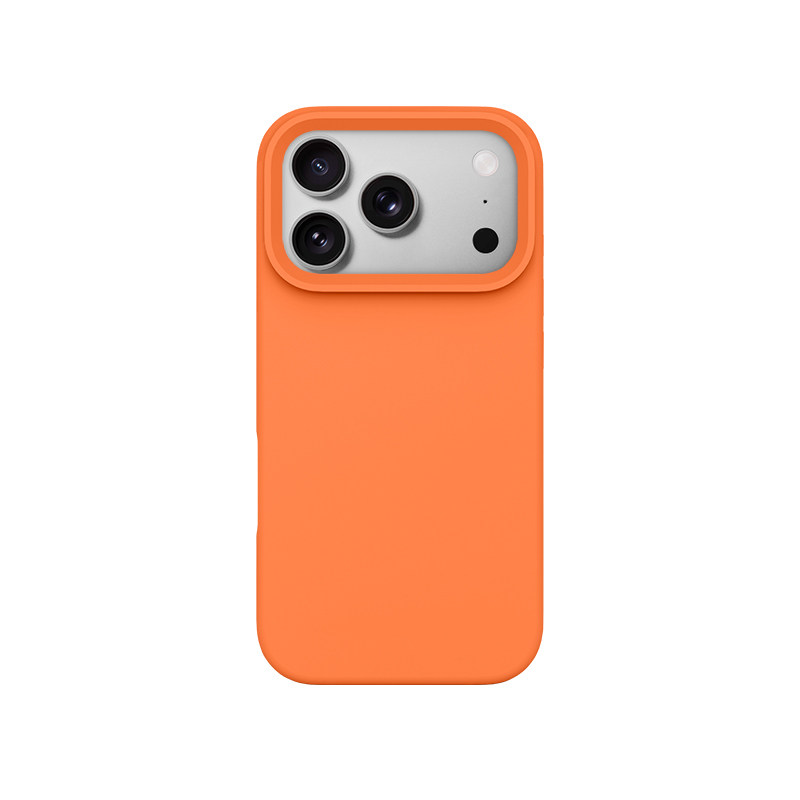 手机壳iPhone17pro新款17promax液态硅胶17Air气囊防摔17高级感纯色AIR简约情侣软壳橙