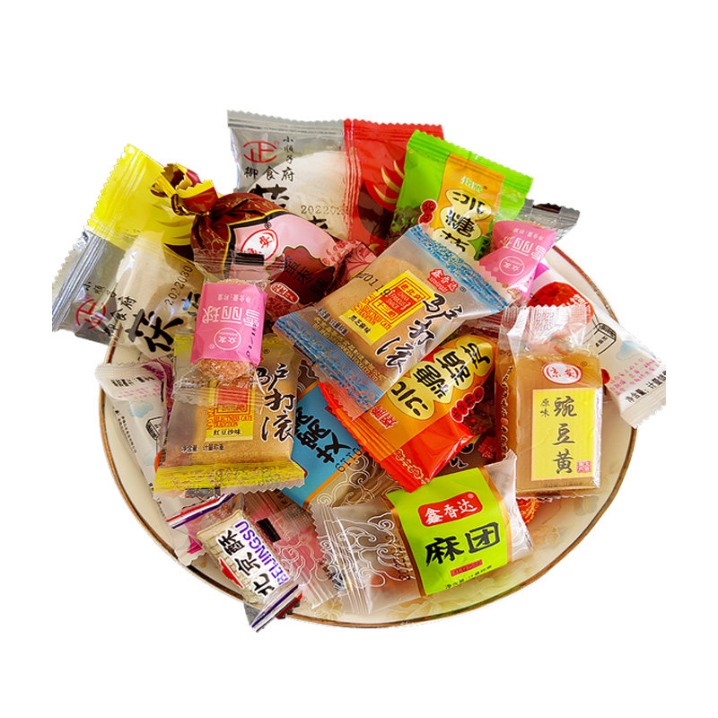 北京特产大礼包500克小吃糕点茯苓饼驴打滚糖葫芦果脯礼品物茶点