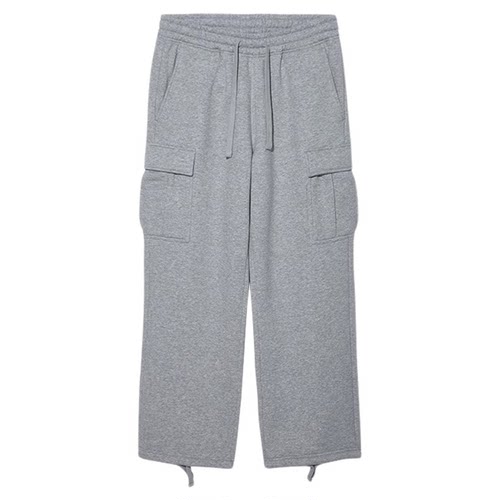 NewEra纽亦华男女款加绒保暖不易皱直筒休闲运动卫裤长裤13338537