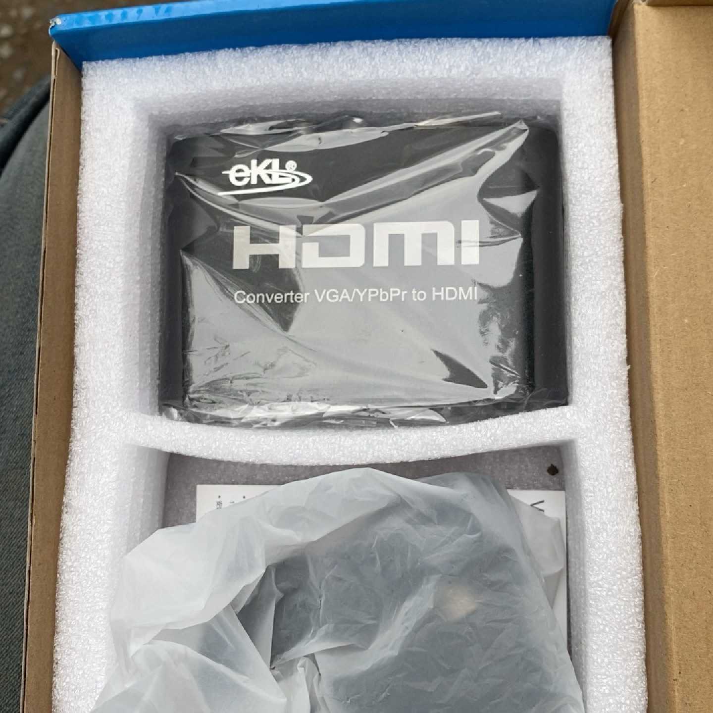 议价--VGR转HDMI转换器,色差转HDMI带音频,电脑转电视高清