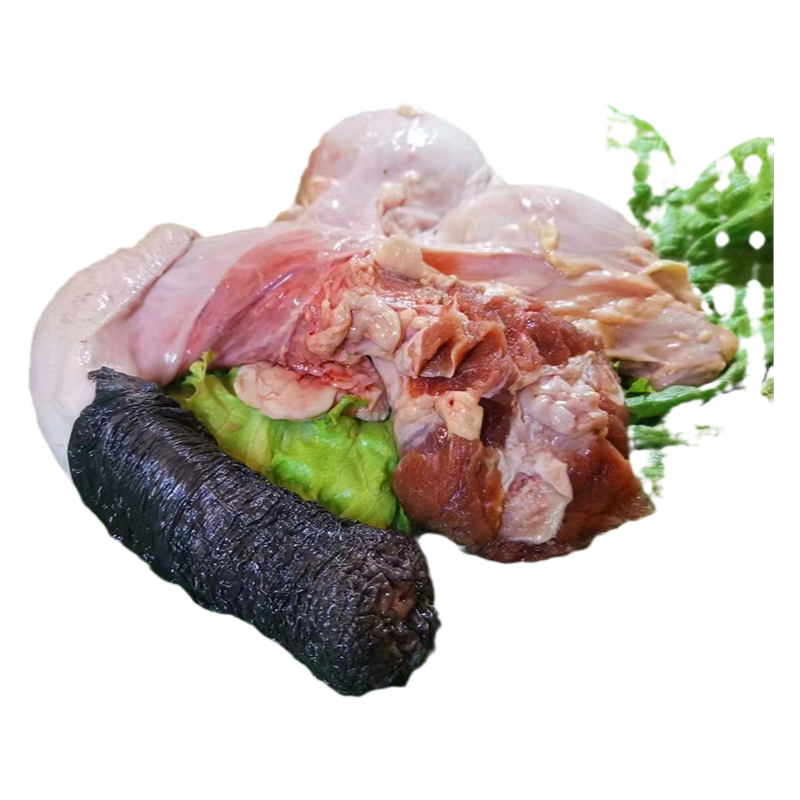 真家伙!新鲜生鞭带蛋现杀特大鞭驴肉