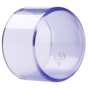 水族箱鱼缸管件 管帽 UPVC给水管件外牙水管堵头上下水插口管盖