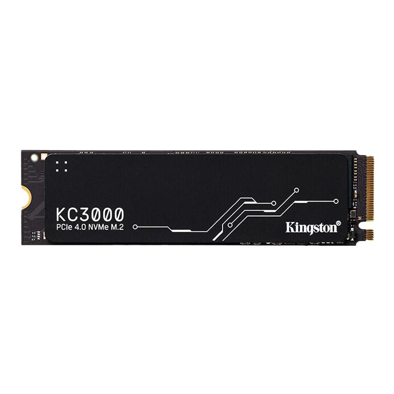 金士顿kc3000 PCIE4.0固态硬盘M.2 512G/1T/2T笔记本PS5台式机ssd