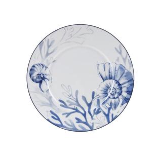 HarborHouse珊瑚骨瓷餐盘美式咖啡杯碟餐具西餐盘套装Ocean Coral