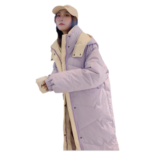 oversize面包服羽绒棉衣棉服女冬季外套中长款厚棉袄2025年新款潮