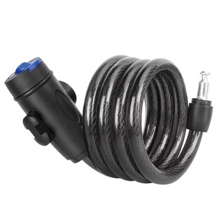 自行车锁单车锁密码防盗钥匙锁公路山地车钢缆钢丝锁电动车锁软锁