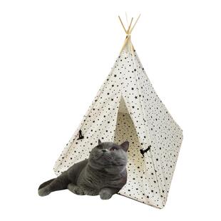 猫咪帐篷 猫窝 狗房子泰迪比熊狗窝 四季通用小型犬夏天可拆狗床