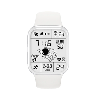 太空人方形手表男女孩初高中学生专用炫酷黑科技智能跑步儿童电子