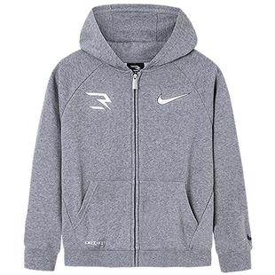 Nike 3brand童装儿童拉链卫衣春秋季新款男童休闲外套潮NY2342057